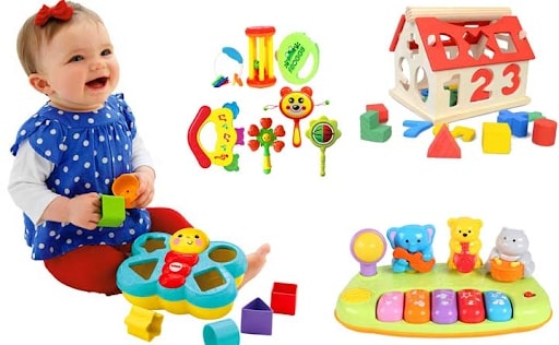 Quà tặng sinh nhật đồ chơi phát triển đáng yêu cho bé từ 1 - 3 tuổi